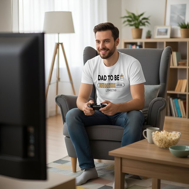 Camiseta Father-To-Be Pregnancy Announcement Gift T-Shirt (Criador carregado)