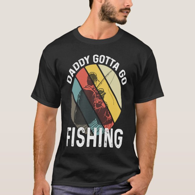 Camiseta Father's Day  Fishing Dad 1 (Frente)