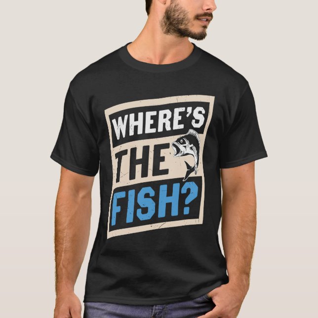 Camiseta Father's Day Fishing Fisherman  1 (Frente)