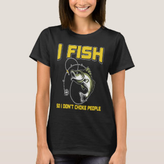 Camiseta Father's Day Fishing Fisherman I Fish Rod  1