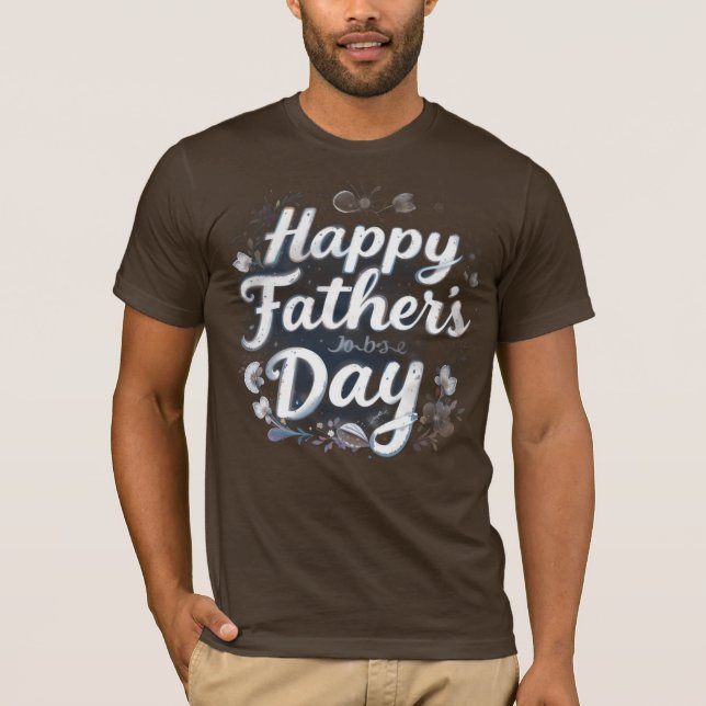 Camiseta "Father's Day T-Shirt – World's Best Dad | Unique  (Frente)