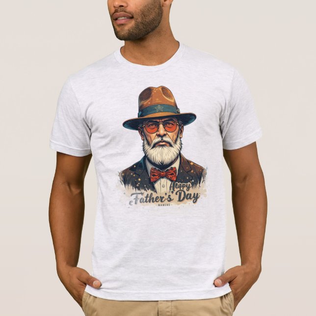 Camiseta "Father's Day T-Shirt – World's Best Dad | Unique  (Frente)