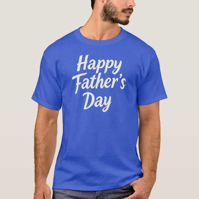 Camiseta "Father's Day T-Shirt – World's Best Dad | Unique  (Frente)