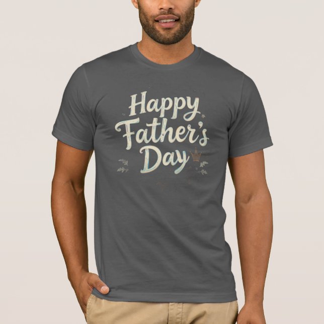 Camiseta "Father's Day T-Shirt – World's Best Dad | Unique  (Frente)