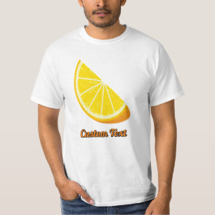 Camiseta Fatia alaranjada