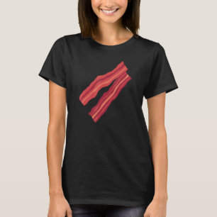 Camiseta Fatia de Bacon e Ovos Melhor Amigo Casal Fantasia