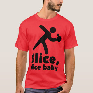 Camiseta Fatia de bebê preto