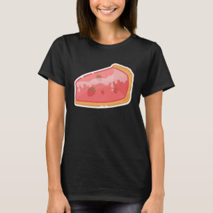 Camiseta Fatia de Bolo com Dentro de Fruta