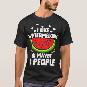 Camiseta Fatia de Fruta de melancia