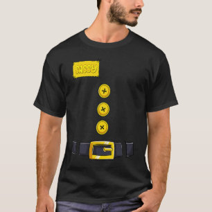 Camiseta Fatia de Halloween Sassy Anão Fantasia Cor Corresp