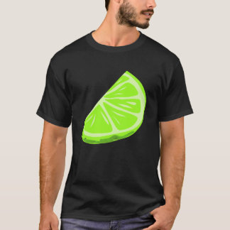 Camiseta Fatia de Lima Verde Fantasia de Halloween Cosplay 