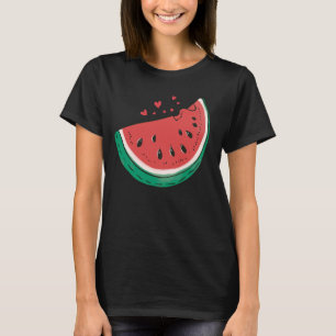 Camiseta Fatia de Melão Melão de Melão de Cama Feira de Ver