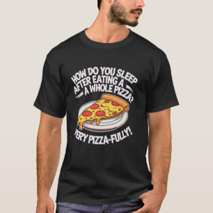 Camiseta Fatia de Pizza Amante de Pizza Comida Italiana Com