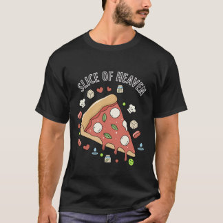 Camiseta Fatia de Pizza de Kawaii Cute - Foodie "Fatia do C