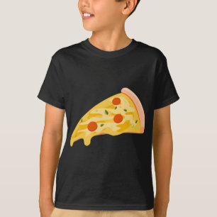 Camiseta Fatia De Pizza De Pepperoni Comida De Lixo