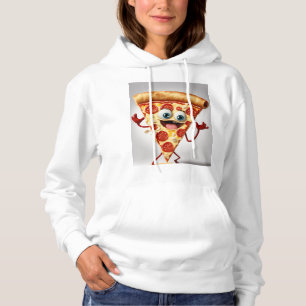 Camiseta Fatia de Pizza Engraçada - Antropomórfico