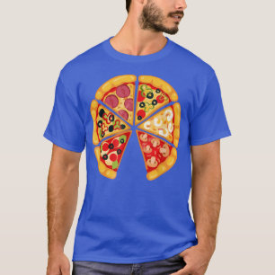 Camiseta Fatia De Pizza Engraçada Para Seus Casais De Corre