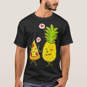 Camiseta Fatia De Pizza Havaiana Apaixonada Por Uma Pineap