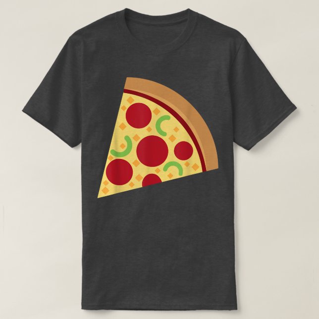 Camiseta Fatia De Pizza Pepperoni Figurino 29505174 (Frente do Design)