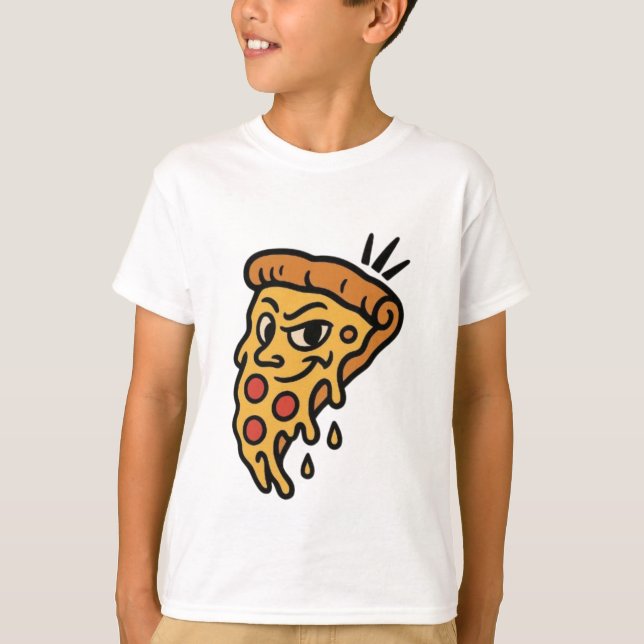 Camiseta 🍕 Fatia de Pizza Safada (Frente)