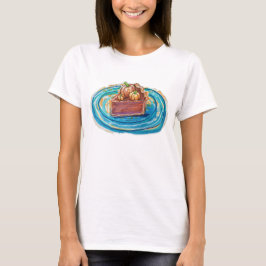 Camiseta Fatia de Torta de Abóbora