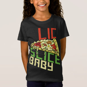 Camiseta Fatia Fatia Bebê Engraçado Pizza Foodie Engraçado
