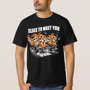 Camiseta Fatia Para Te Conhecer Pizza Engraçada