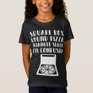 Camiseta Fatias De Triângulo De Pizza Engraçadas