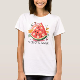 Camiseta Fatias de Verão, Fatias de Melancia Gráfico