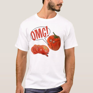 Camiseta Fatias do tomate de OMG