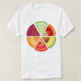 Camiseta Fatias vegetais