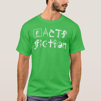 Camiseta Fato ateu da ficção vs ateísmo da ficção