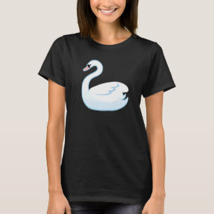 Camiseta Fato de Ave Aquática Cisne