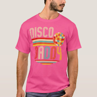 Camiseta Fato de Disco anos 70 Homens Mulheres Disco Pai ra