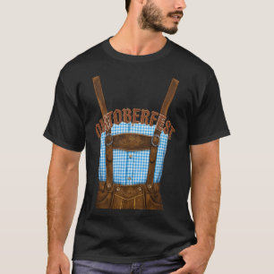 Camiseta Fato de Lederhosen do Oktoberfest