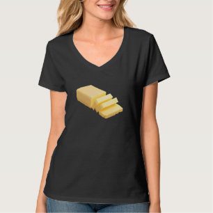 Camiseta Fato de Manteiga Francesa Fácil Halloween de Últim