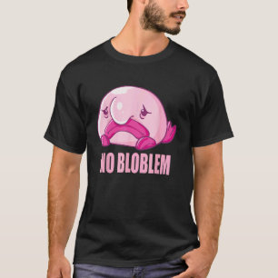 Camiseta Fato de peixe-blob - rosto de peixe blob feio - Bl