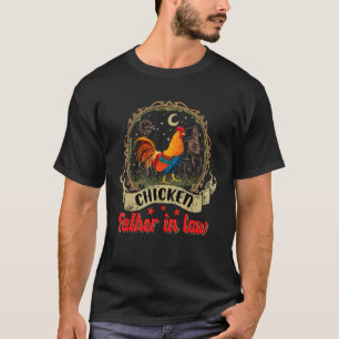 Camiseta Fato de Sogro de Frango Vintage Frango Longe