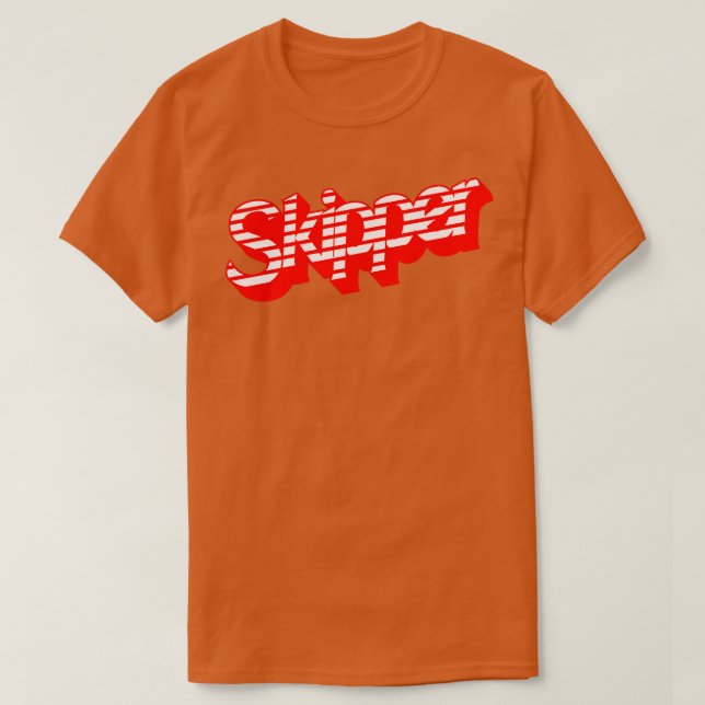 Camiseta Fato de stripper do capitão (Frente do Design)