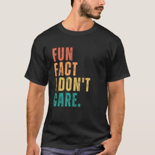 Camiseta Fato divertido Não me importo de dizer "Vintage Gr