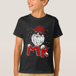 Camiseta Fato do Papai Noel Natal Chapéu do Papai Noel Engr