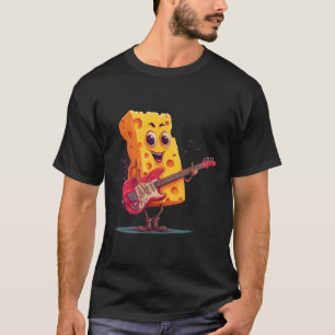 Camiseta Fato Rock Cheddar para E-Guitarra e Queijo