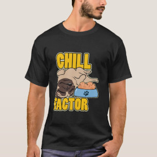 Camiseta Fator de Relaxamento Cachorrinho Fofo Dormindo Men