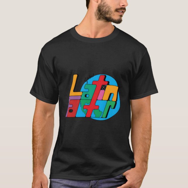 Camiseta Fator latino global (Frente)