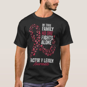 Camiseta Fator V Sensibilização das Leiden Mês Borboletas B