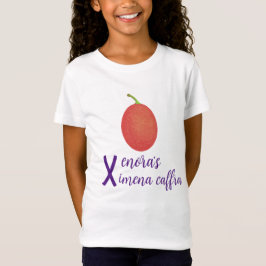 Camiseta Fator X com Ximenia Caffra e nome X