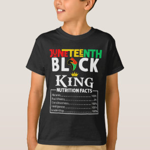 Camiseta Fatos 18 de junho de 1865 Rei Negro Rainha Negra T