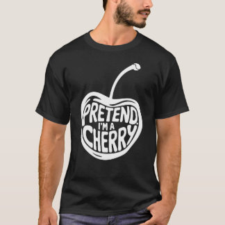Camiseta Fatos Adultos de Halloween Fingem que sou uma cere