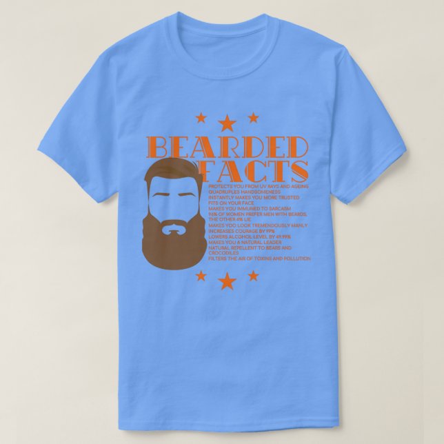 Camiseta Fatos com barba (Frente do Design)