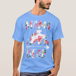 Camiseta Fatos Da Família De Correspondência Floral, Engraç